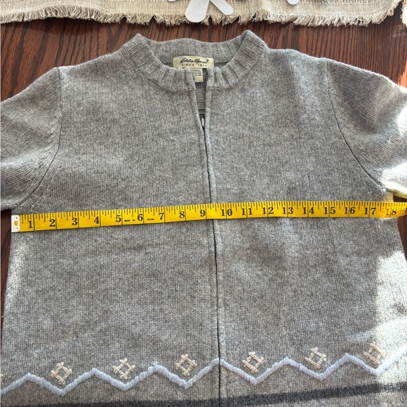 Vintage Eddie Bauer sweater-100% Lambs Wool - Picture 7 of 7